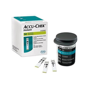 ACCU-CHEK GLUCOSE METER (INSTANT S- 50 TEST STRIPS)