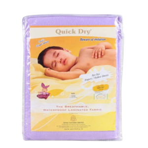 QUICK DRY PLAIN WASHABLE DRY SHEET/BED PROTECTOR FOR BABY