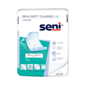 Seni Soft Classic He Underpads 90X60 cm-10 Pieces