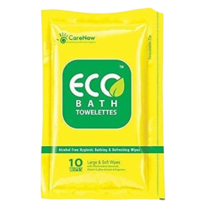 ECO BATH TOWELETTES- 10 WIPES
