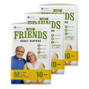 FRIENDS ADULT DIAPERS TAPE STYLE - 10 COUNT