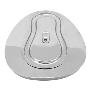 STAINLESS STEEL BED-PAN WITH LID