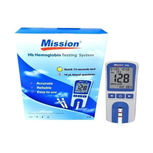 ACON HEMOGLOBIN (Mission HB Hemoglobin Testing Meter With 10 Strips)